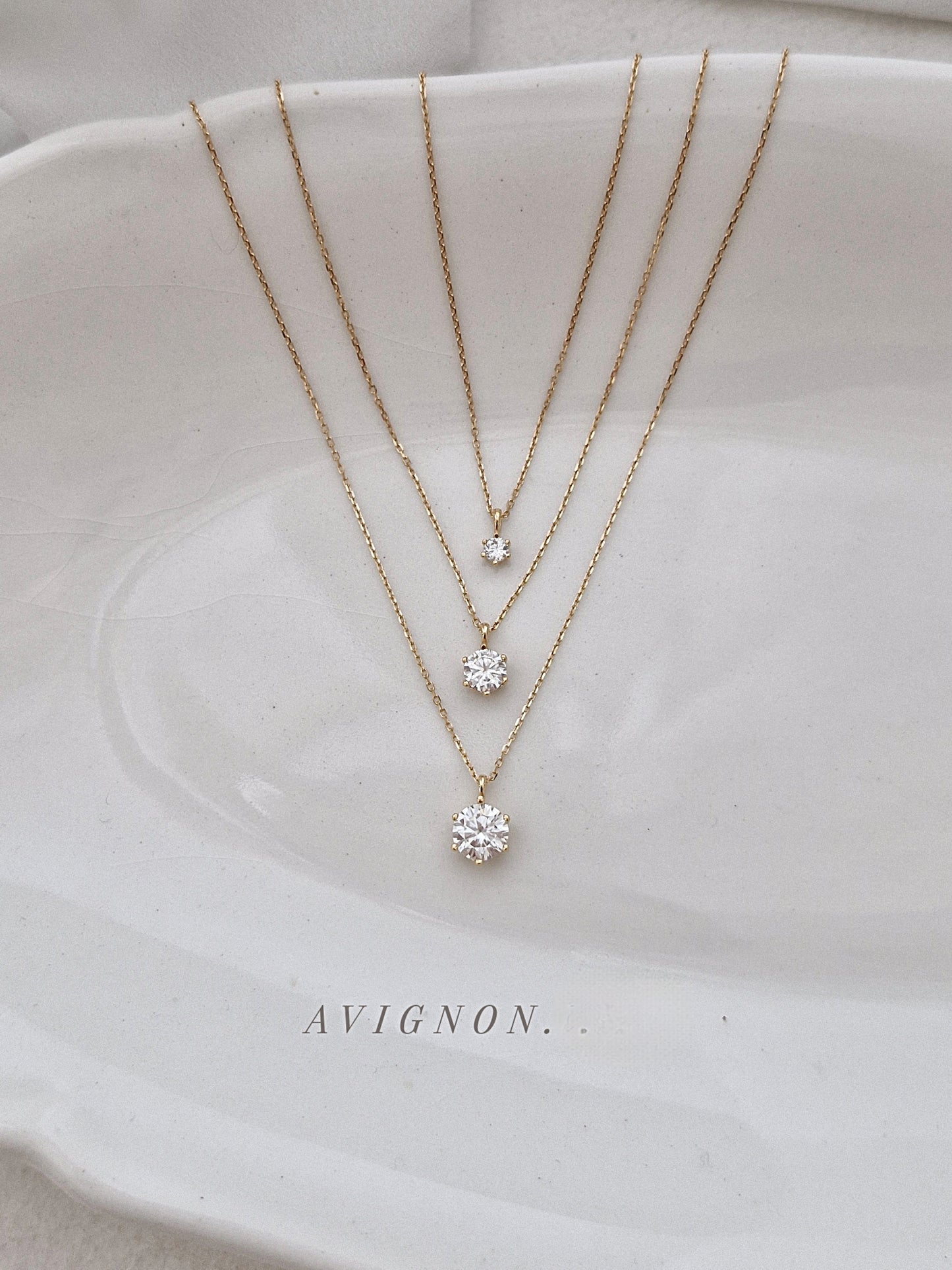 Moissanite stone Sterling Silver Necklace. 3mm, 5mm, 1ct stone. Adjustable chain. sterling silver 925 necklace. single cubic simple.