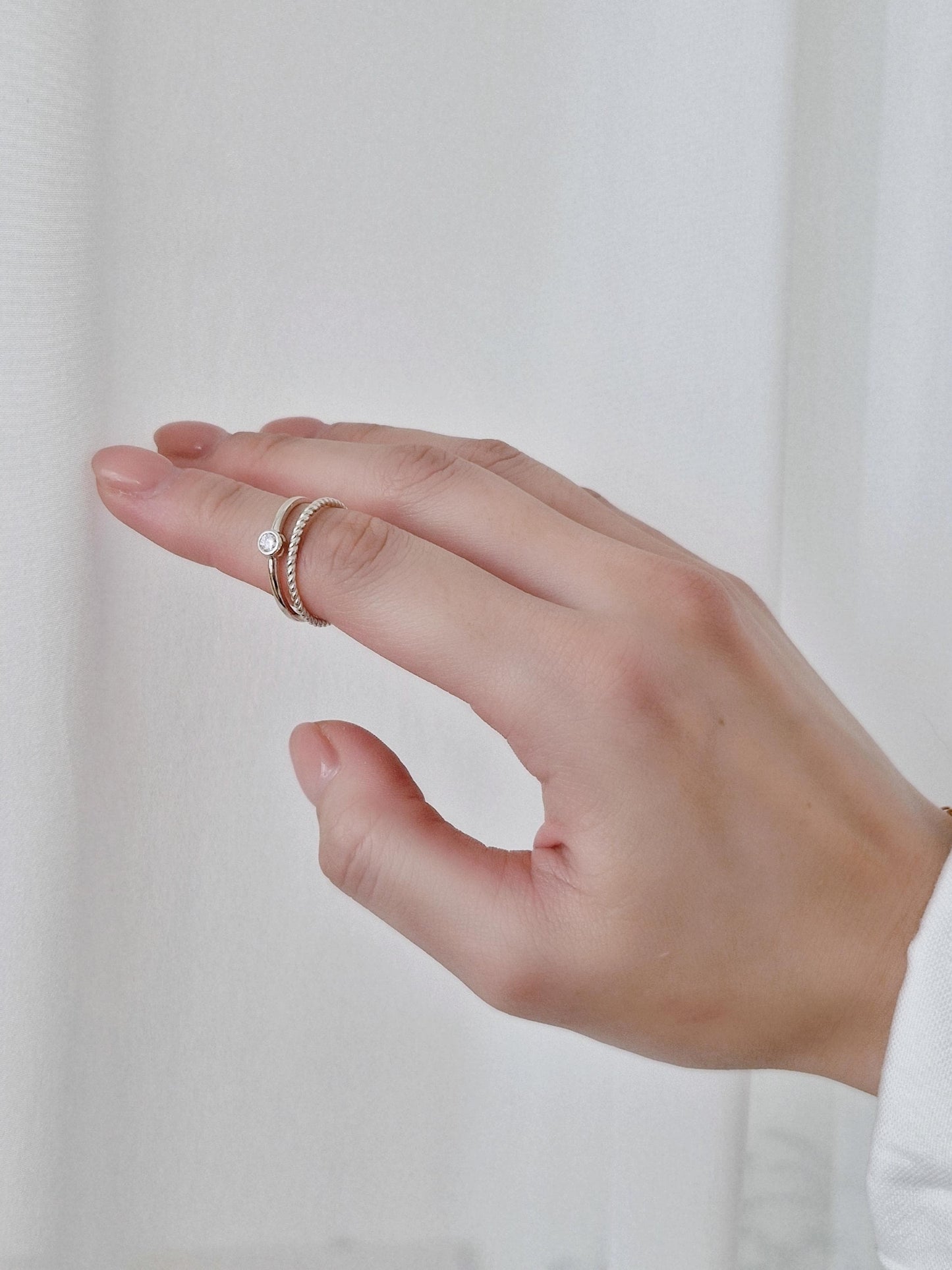 lab diamond ring. sterling silver 925 diamond ring.