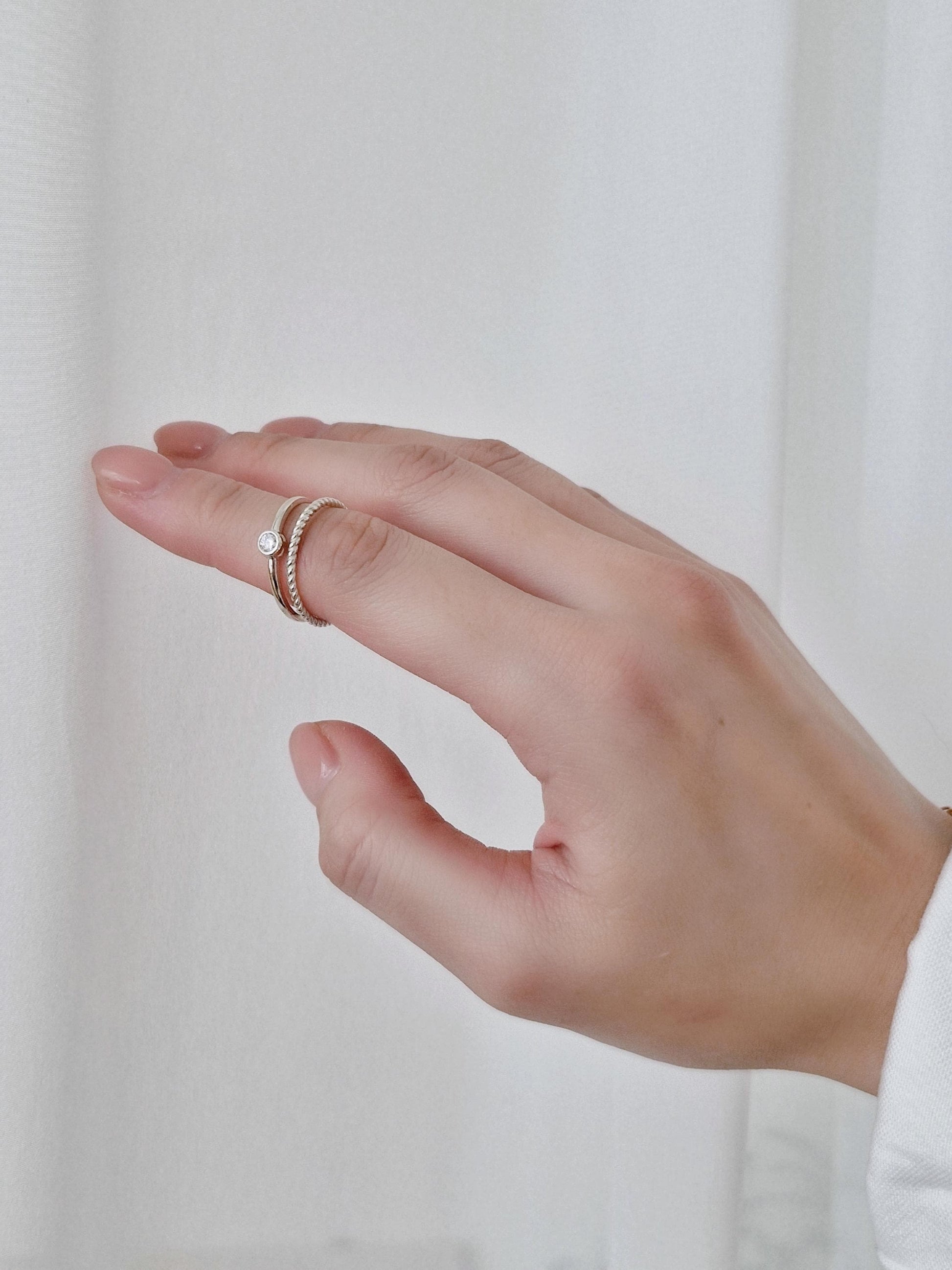 lab diamond ring. sterling silver 925 diamond ring.