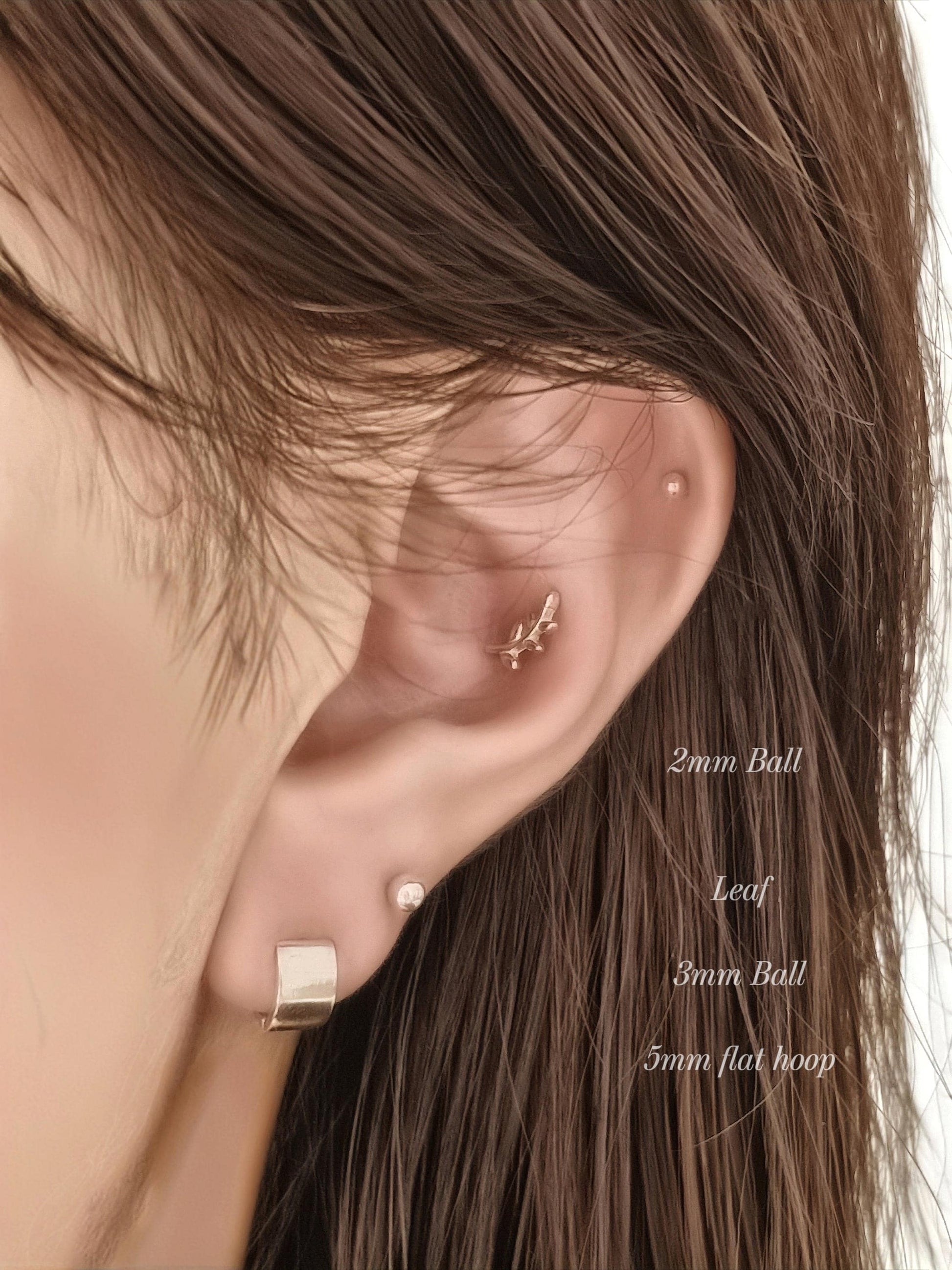 5mm flat bold huggie hoop hinge click. 925 sterling silver earrings.