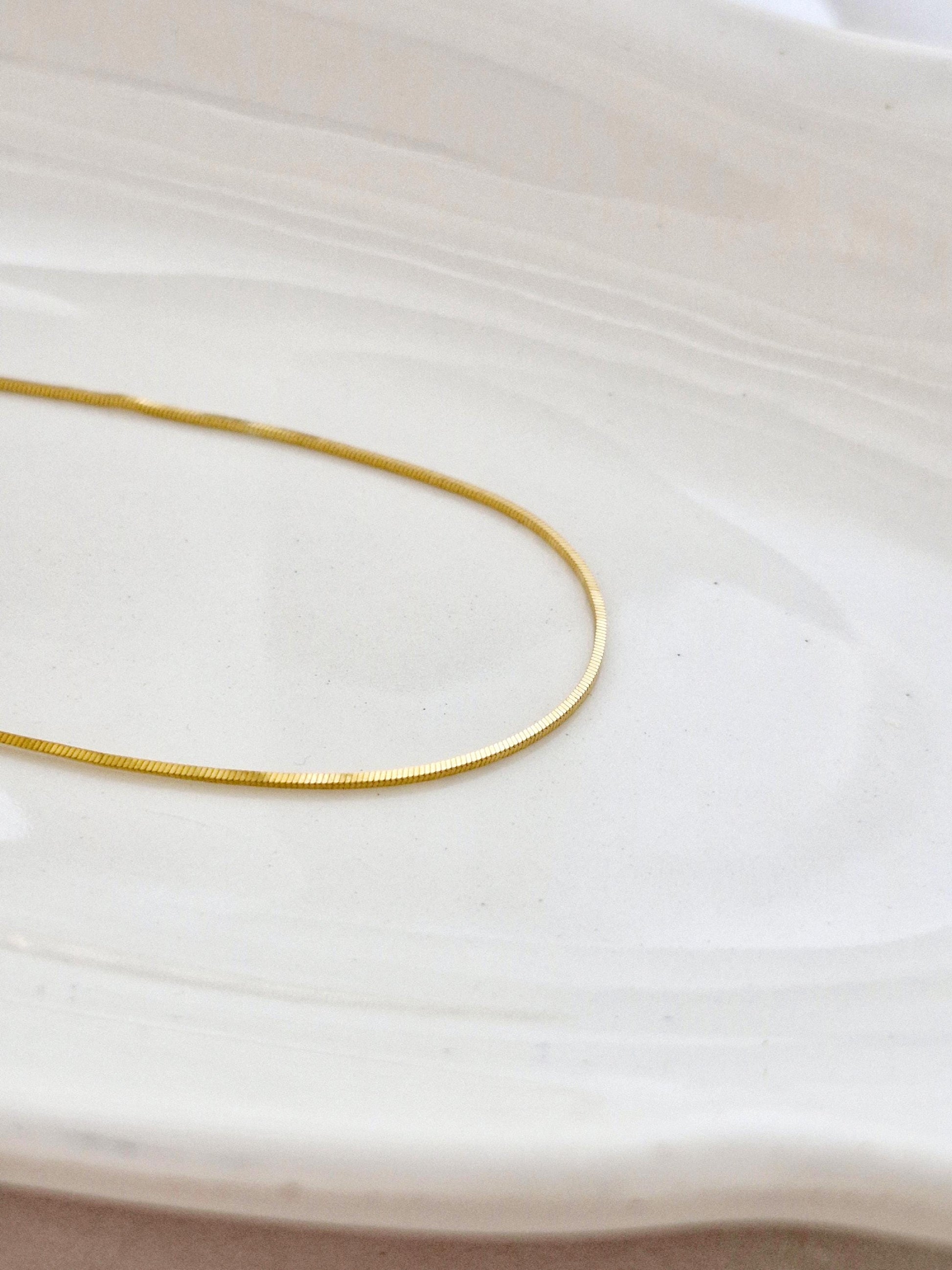 0.8mm sleek thin Sterling Silver Square Snake Chain Anklet, bracelet. Minimalist 925 Silver Dainty Jewelry, Adjustable Length, Gift for Her.