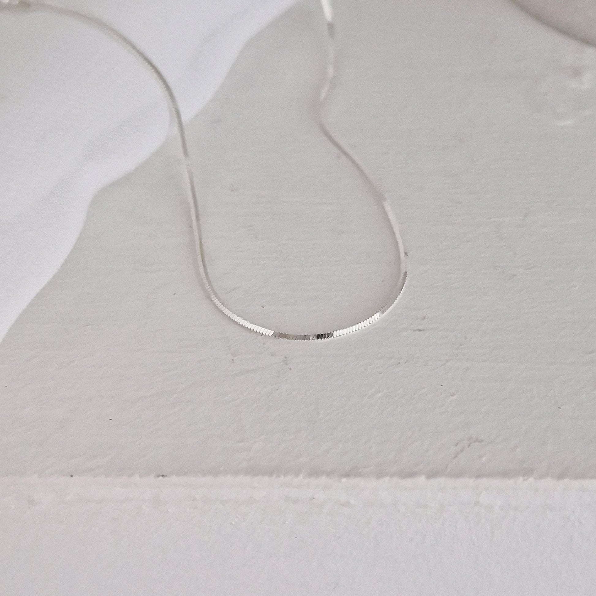 sterling silver 1mm snake chain bracelet. slim bracelet. sleek bracelet